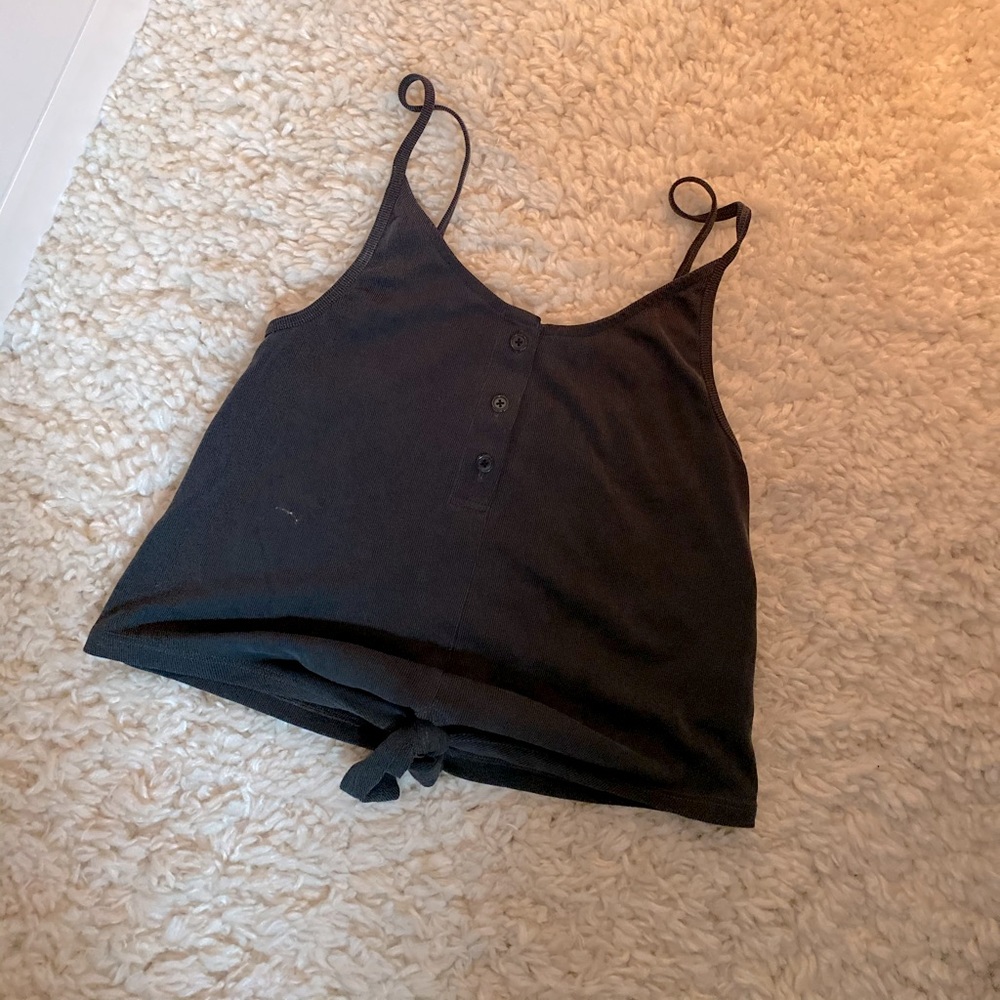 Silver star crop cami